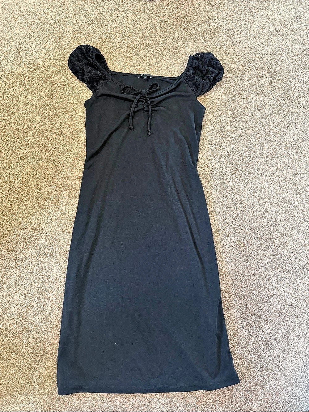JACOB Black Maxi Dress Size Small Like New